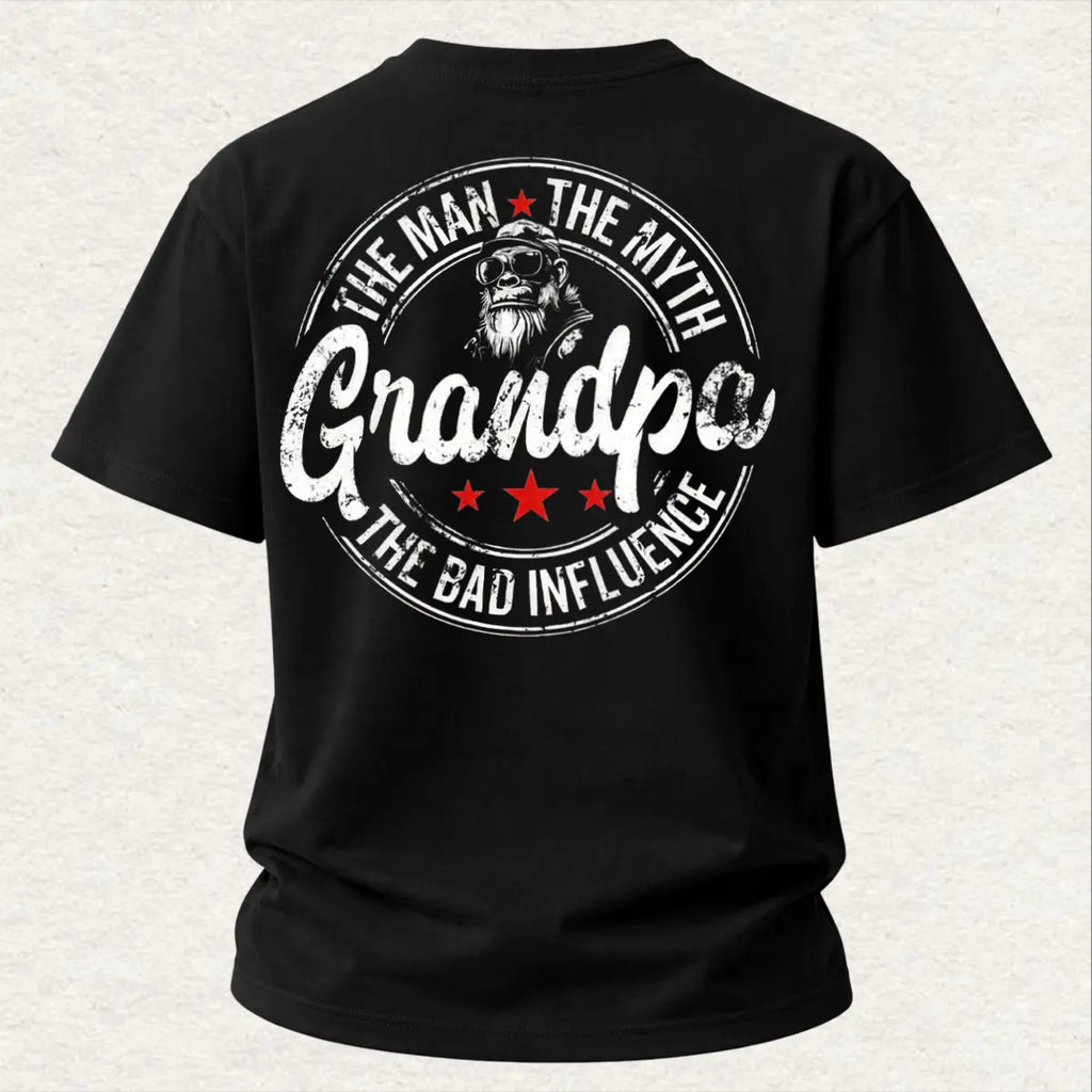 The Man, The Myth, The Legend Printed Unisex Oversized T-shirt
