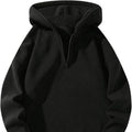 Solid color drop shoulder sweatshirt