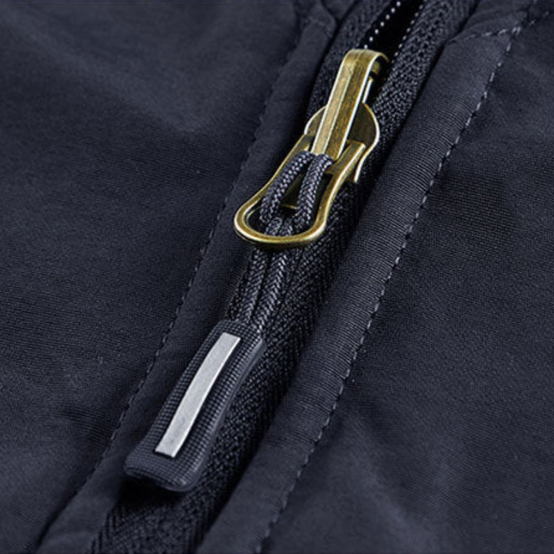 Men Fall Winter Reversible Fleece Lined Vest