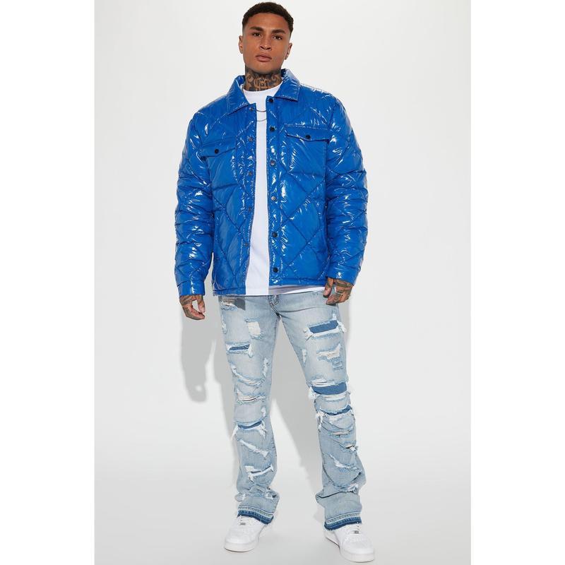 Men's ripped skinny jeans