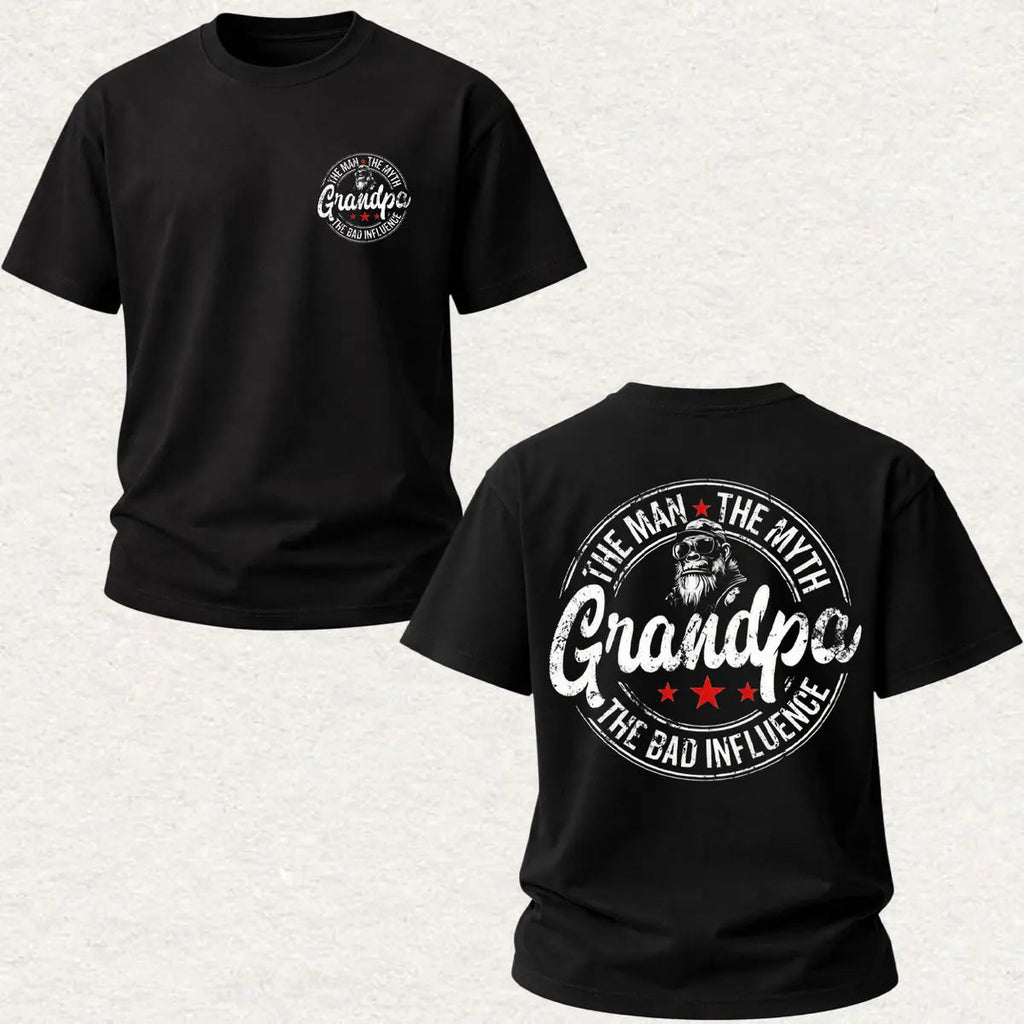 The Man, The Myth, The Legend Printed Unisex Oversized T-shirt