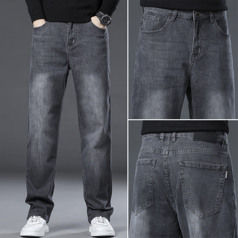Men's Stretch Straight-Leg Jeans