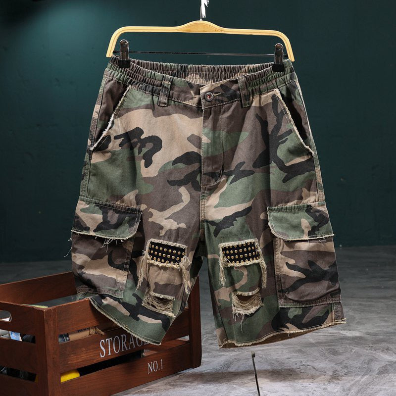 Men's Camouflage Cargo Shorts