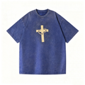 Washed Cross Thorn Crown Short Sleeve