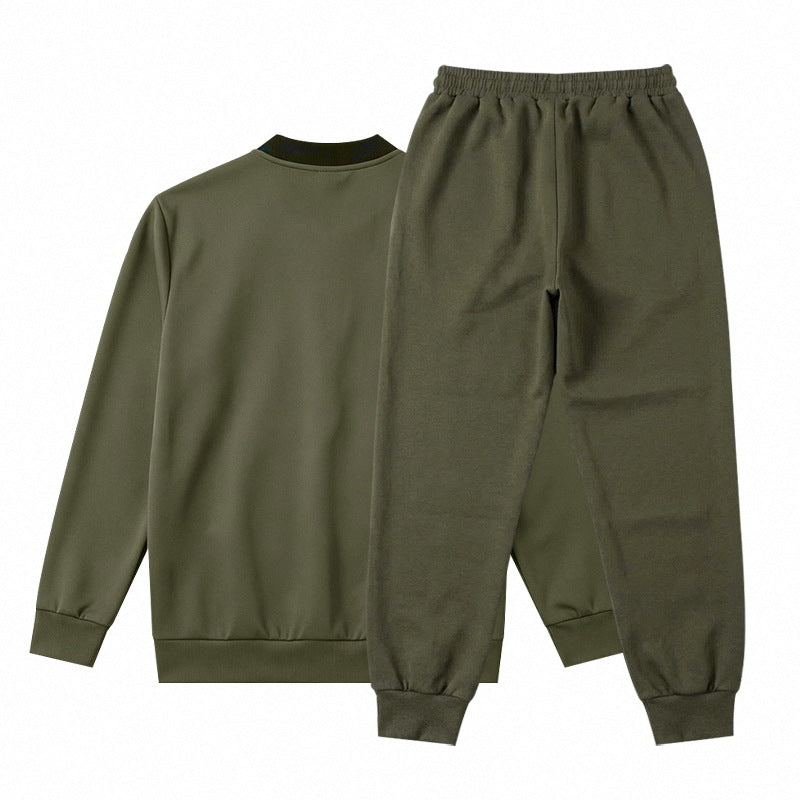 Sporty Bomber Top And Jogger Pant Set