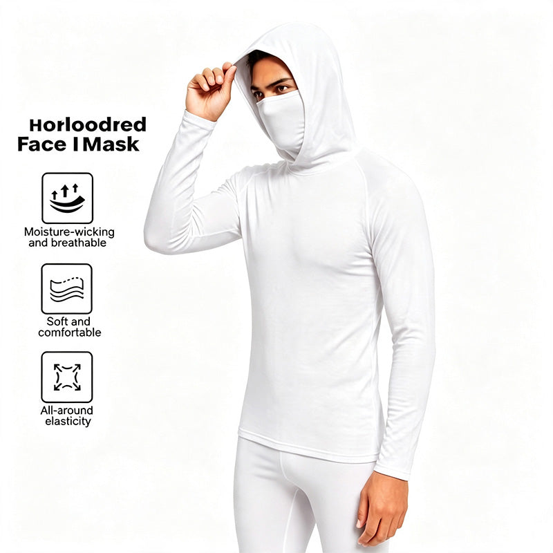 High-Stretch Quick-Dry Athletic Cycling Hoodie