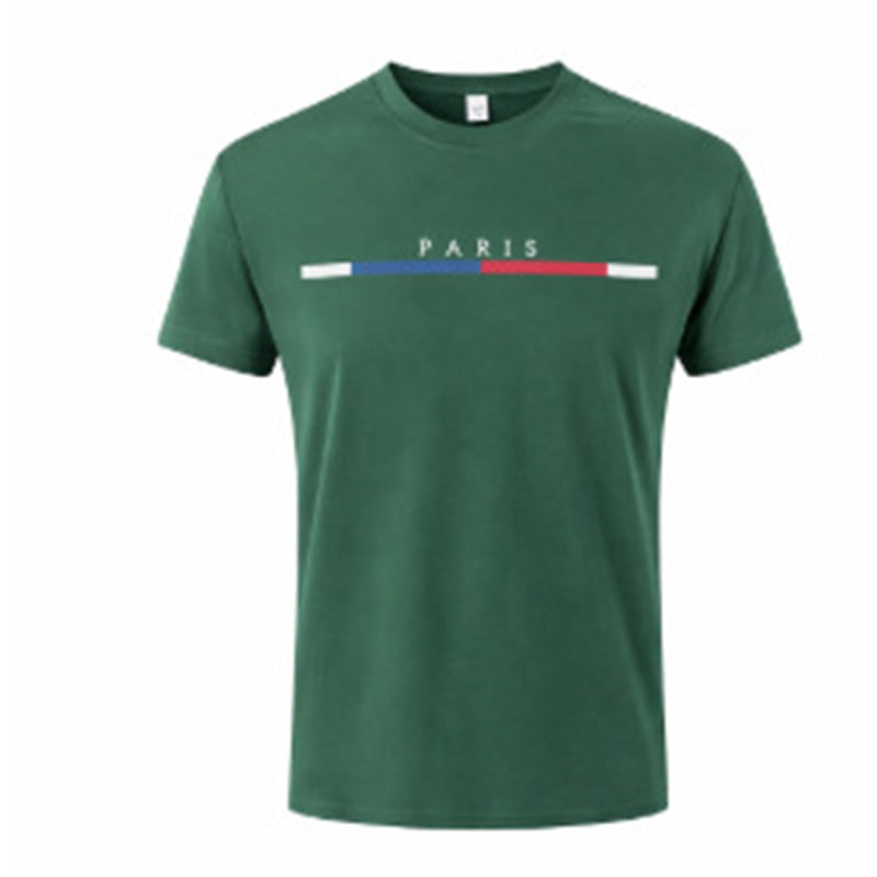 3D Digital Print Crew Neck T-Shirt