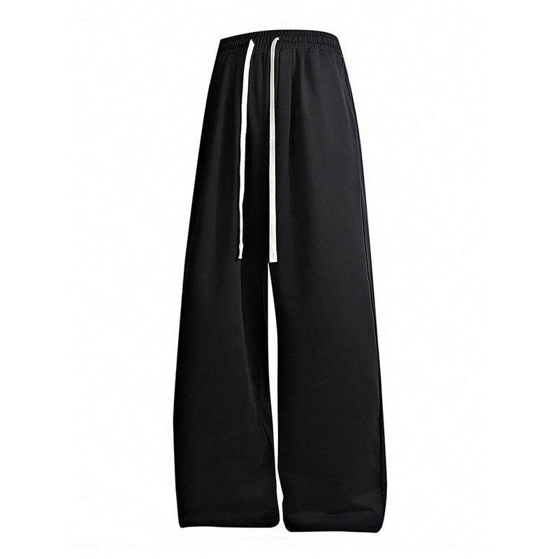 Casual straight-leg versatile long sweatpants