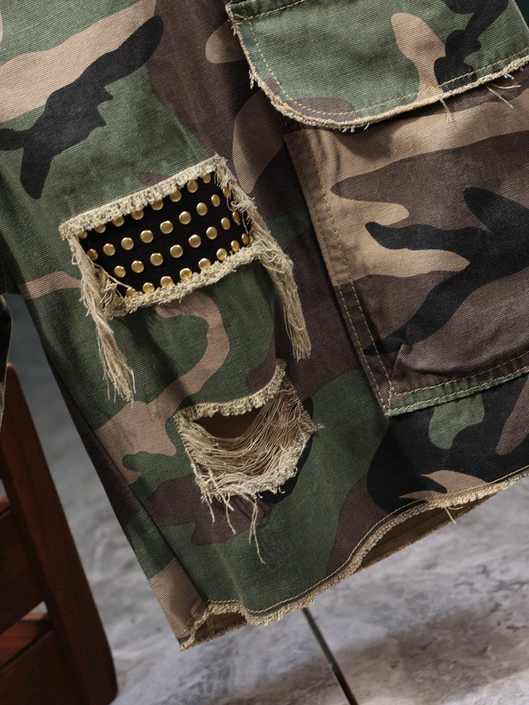 Men's Camouflage Cargo Shorts