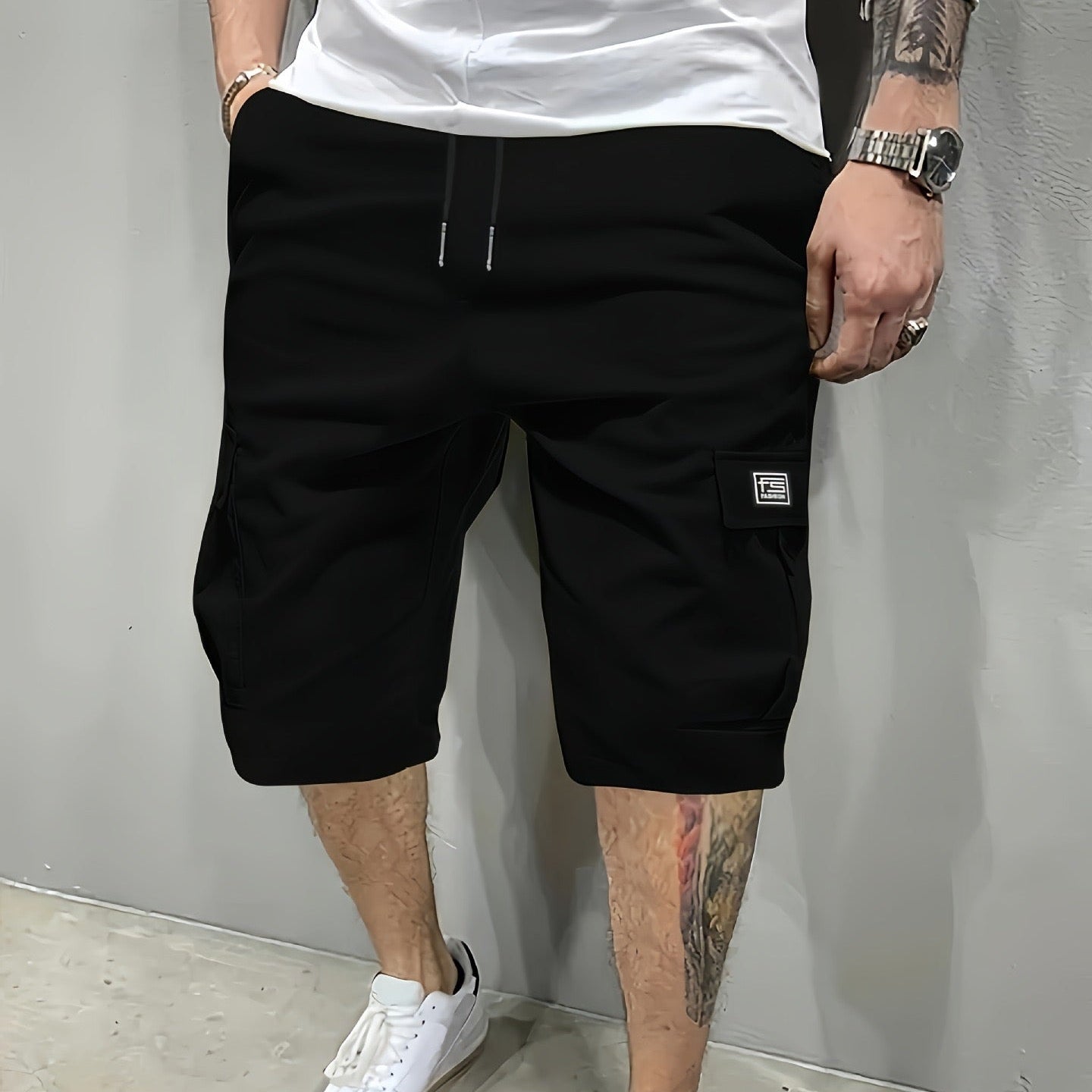 Men's European-sized cargo pants
