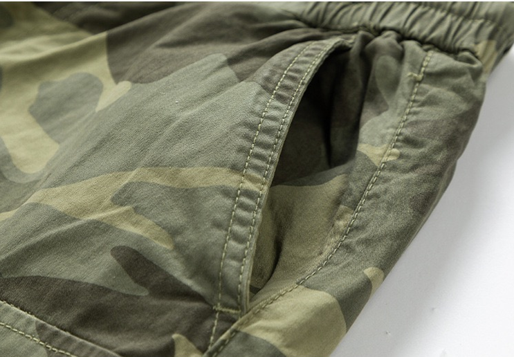 Men's Cotton Cargo Shorts for Summer