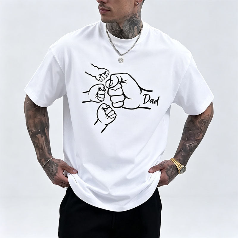 Men's Boxing Print T-shirt