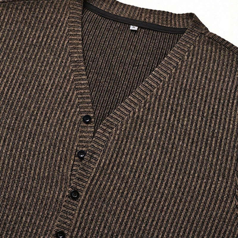 Short-sleeve V-neck polo shirt