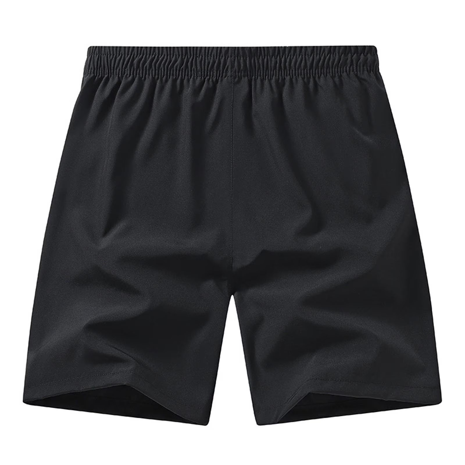 Quick-drying, elastic waistband, lightweight and stretchy; suitable for fitness training and running; features zippered pockets.