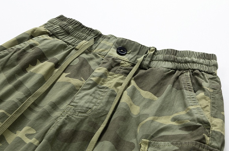 Men's Cotton Cargo Shorts for Summer