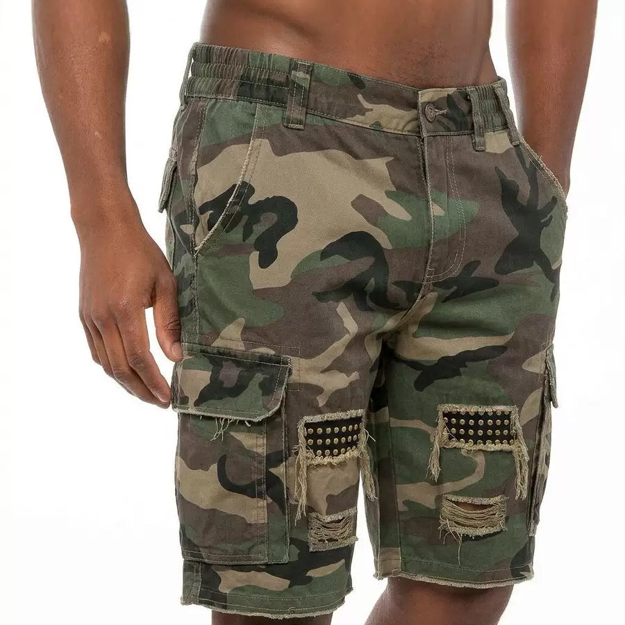 Men's Camouflage Cargo Shorts