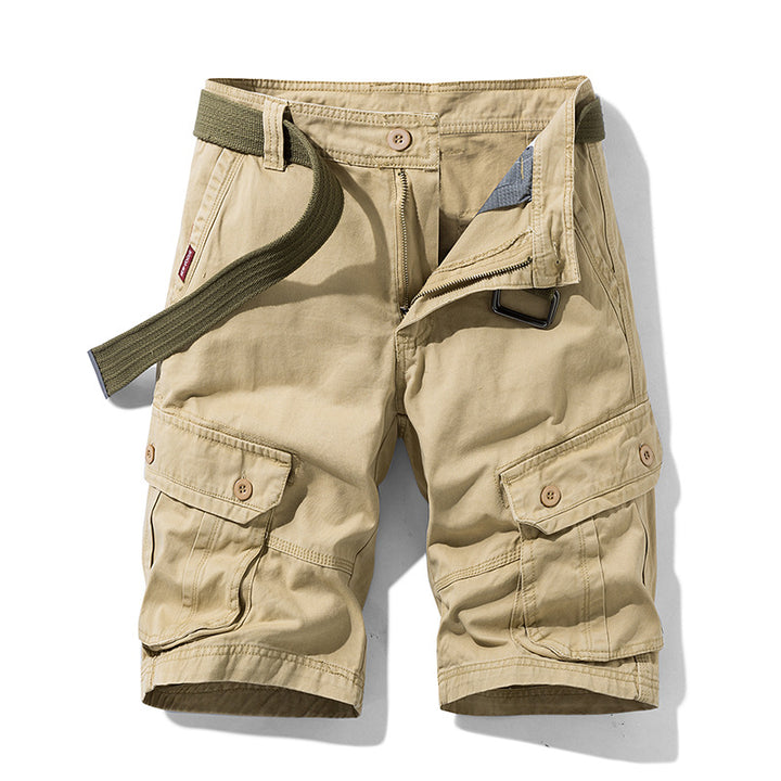 Men Cargo Utility Shorts (Belt included)