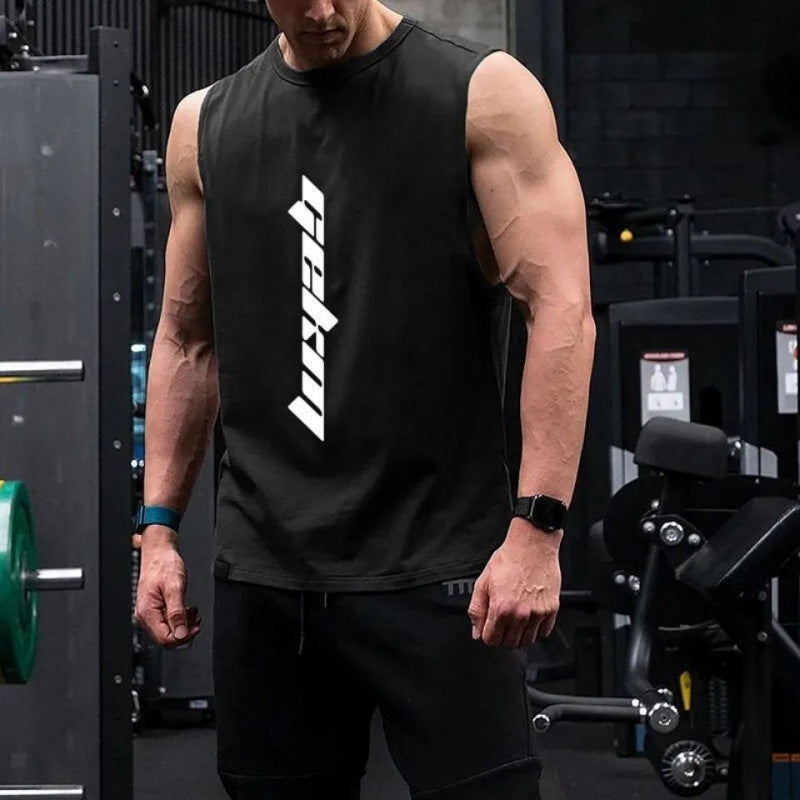 Sleeveless quick-dry sports tank top