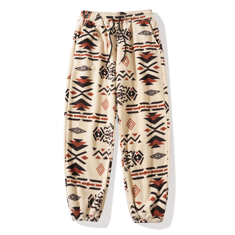 Graphic Drawstring Sweatpants