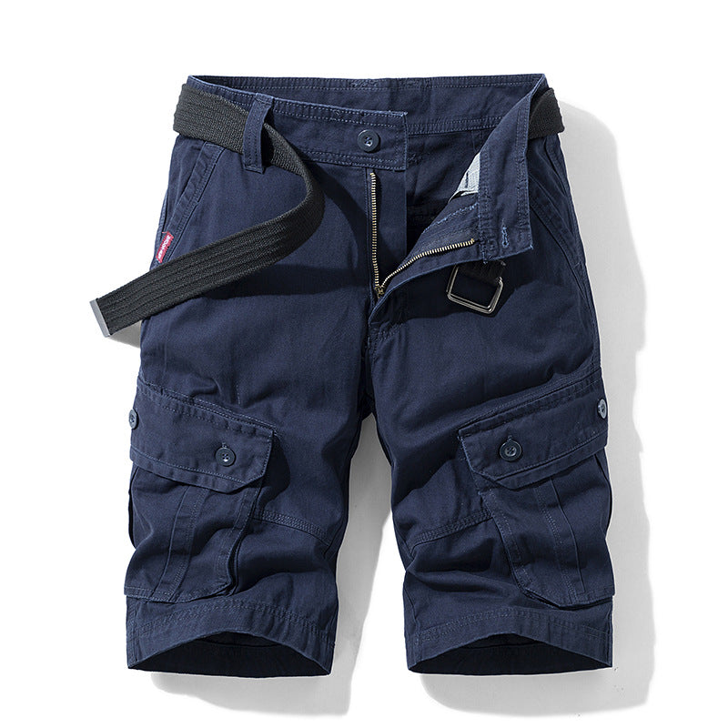 Men Cargo Utility Shorts (Belt included)
