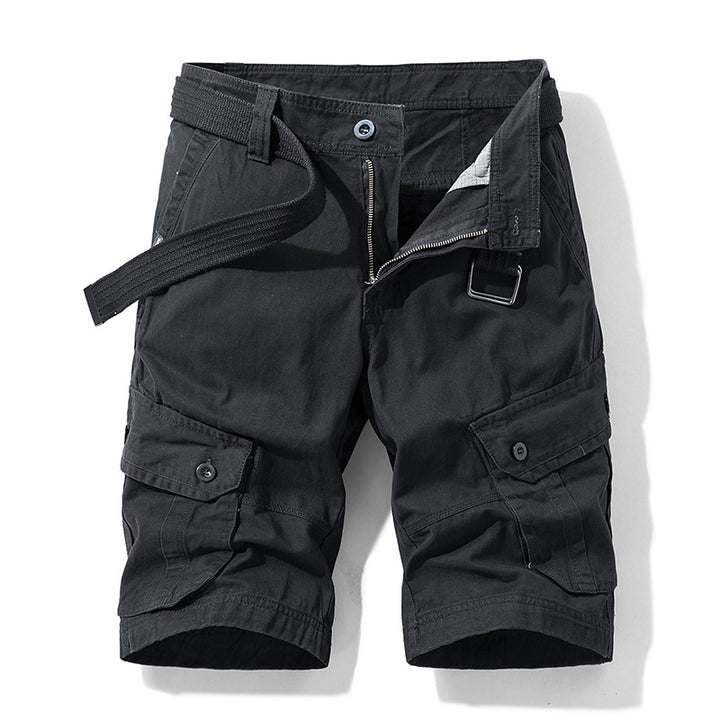 Men Cargo Utility Shorts (Belt included)