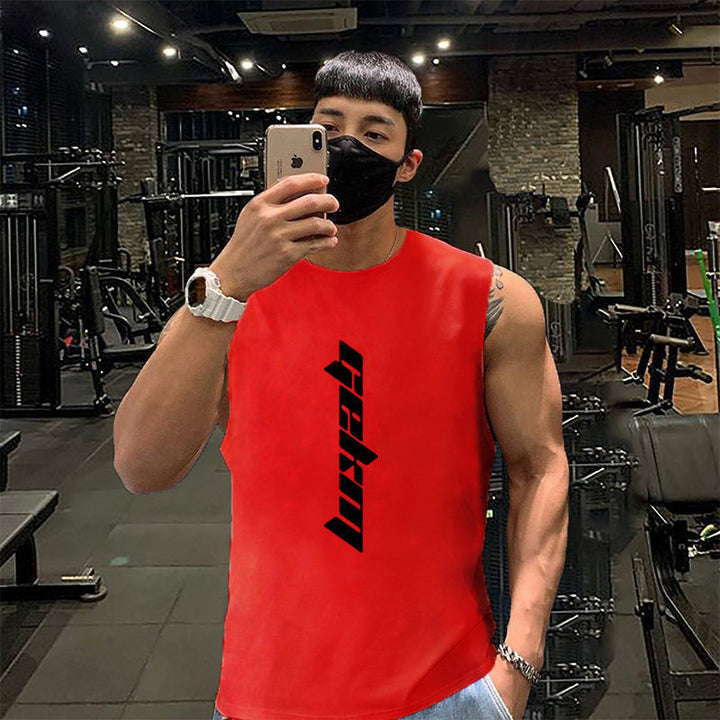 Sleeveless quick-dry sports tank top