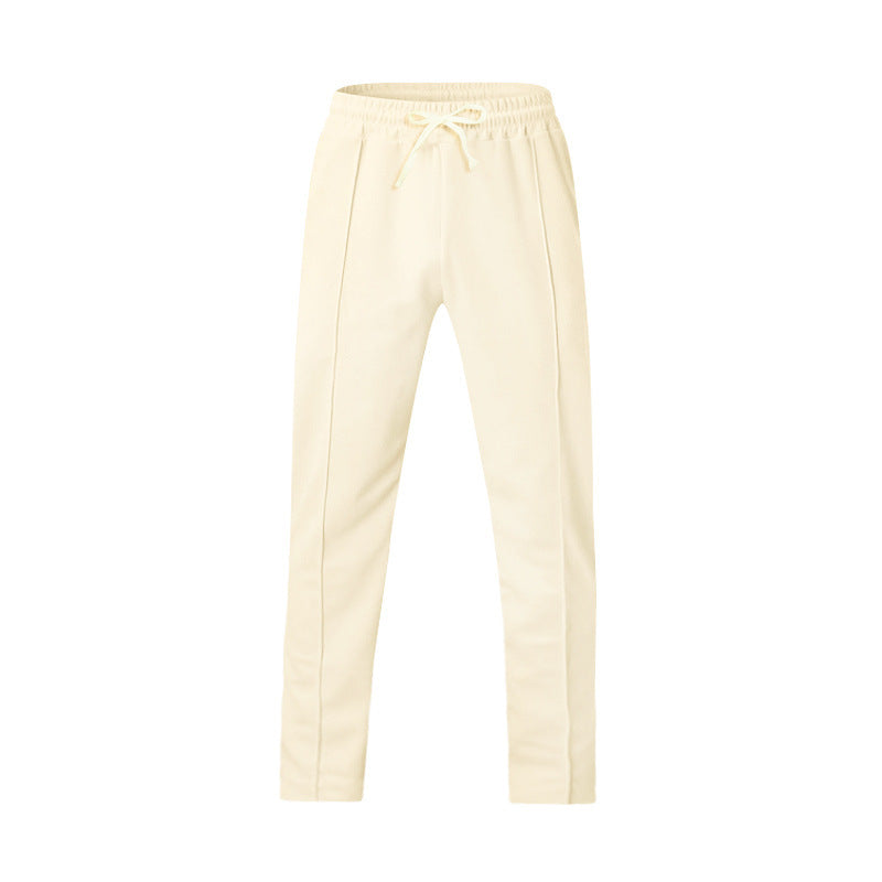 Drawstring Waist Straight Leg Casual Sweatpants