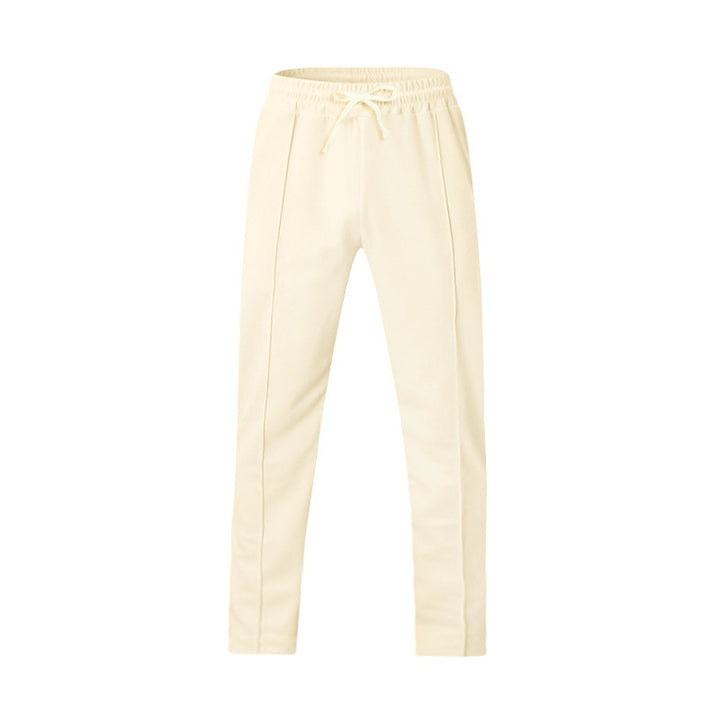 Drawstring Waist Straight Leg Casual Sweatpants