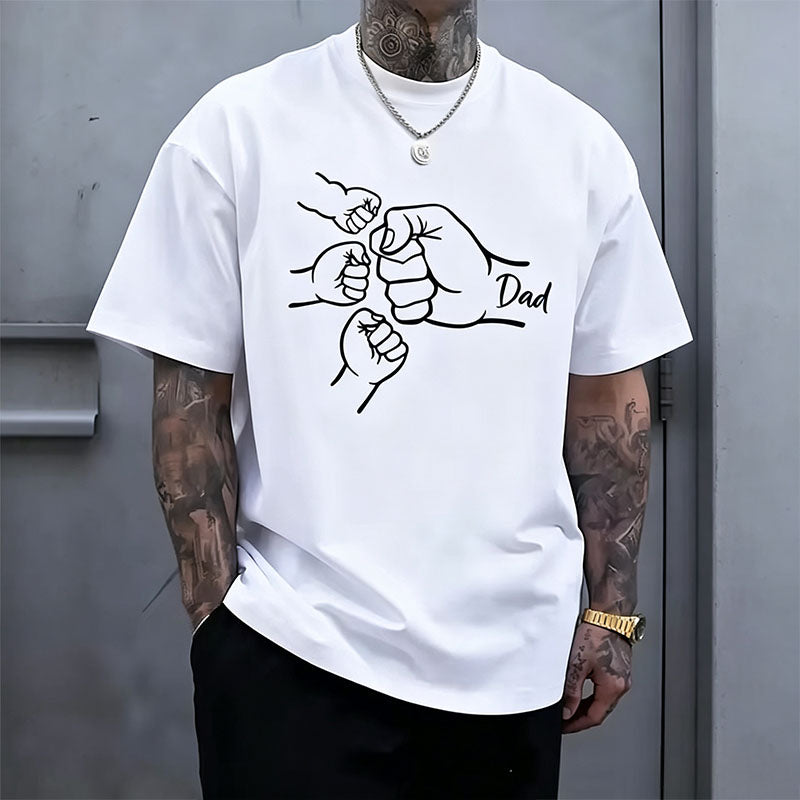 Men's Boxing Print T-shirt