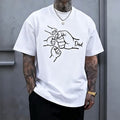Men's Boxing Print T-shirt
