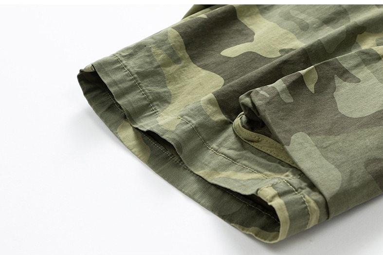 Men's Cotton Cargo Shorts for Summer