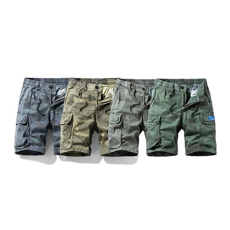 Men's Cotton Cargo Shorts for Summer
