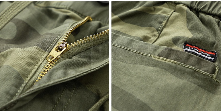 Men's Cotton Cargo Shorts for Summer