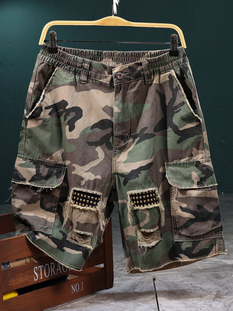Men's Camouflage Cargo Shorts